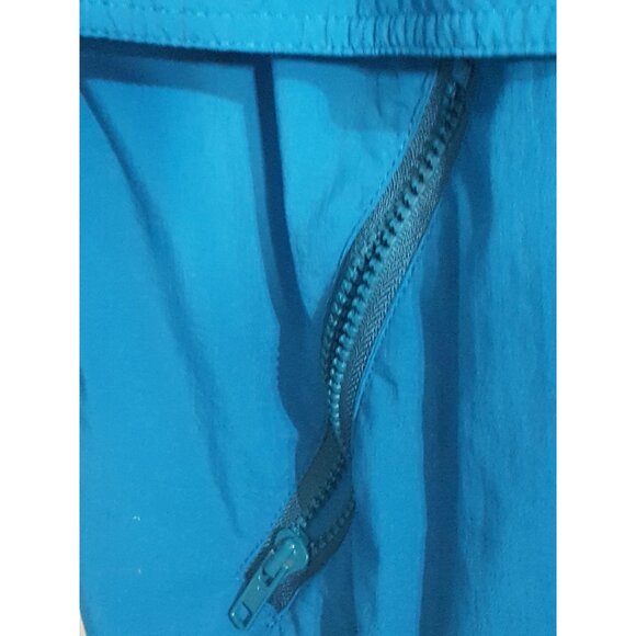 Eddie Bauer Womens Softshell Vented Jacket L Blue Light Weight Pockets Nylon USA - Picture 9 of 10